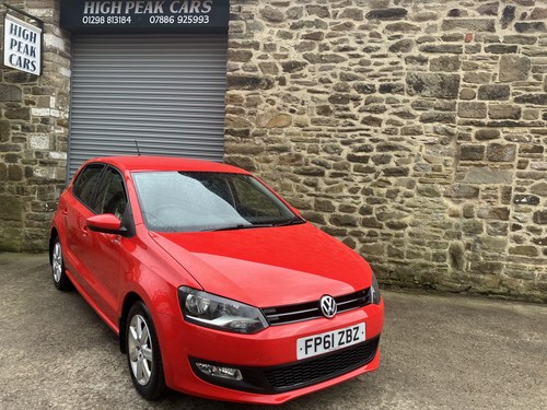 2011 61 VOLKSWAGEN POLO 1.4 MATCH 5DR. 74762 MILES. For Sale