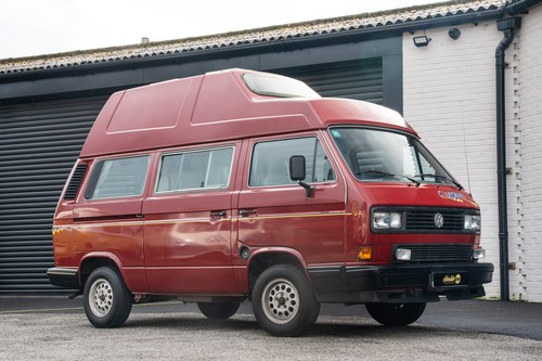 1989 Volkswagen T25 T3 Westfalia California LHD Red VENDIDO