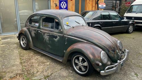 Picture of 1950 1955 Patina`d Oval Beetle Jungle Green - For Sale