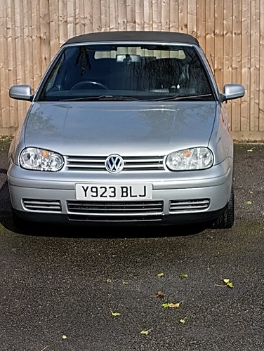 2001 Volkswagen Golf Convertible