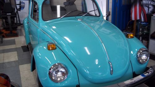 Picture of 1971 VW Super Beetle Rare Sliding Rag Top / Canvas Sunroof - For Sale