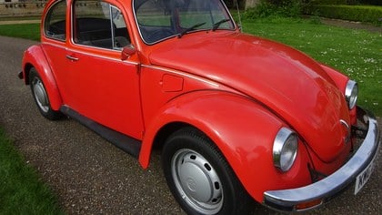 1976 VW Beetle 1200cc.  Only 3 owners from new.