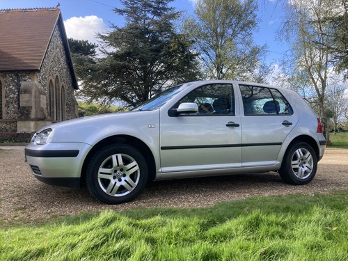 2003 Beautiful Volkswagen Golf 1.6 Match MK4 82,000m Example FSH For Sale