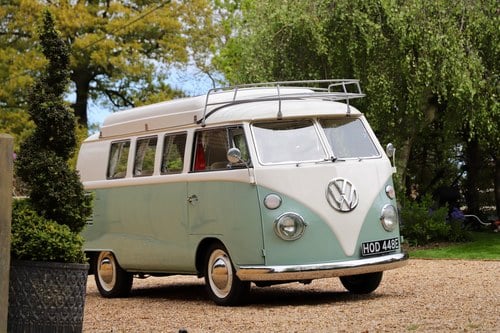 1967 VW Split Screen Camper Van. RHD. Pop Top Roof. Top Spec For Sale