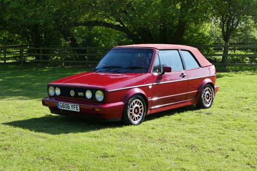 1990 Volkswagen Golf Mark 1 GTI Cabriolet