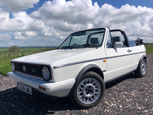 1986 VW Golf Mk.1 GTi CC Convertible VERKAUFT