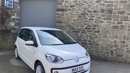 2013 13 VOLKSWAGEN UP 1.0 HIGH UP 5DR. ASG. AUTO. £20 RFL.