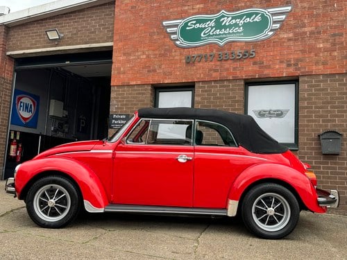 1975 Volkswagen Beetle Karmann convertible 1303 SOLD