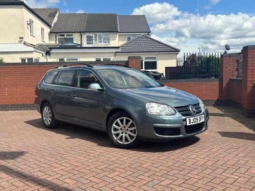 2009 VOLKSWAGEN GOLF 1.9 TDI ESTATE SE,LOW MILES WOW!