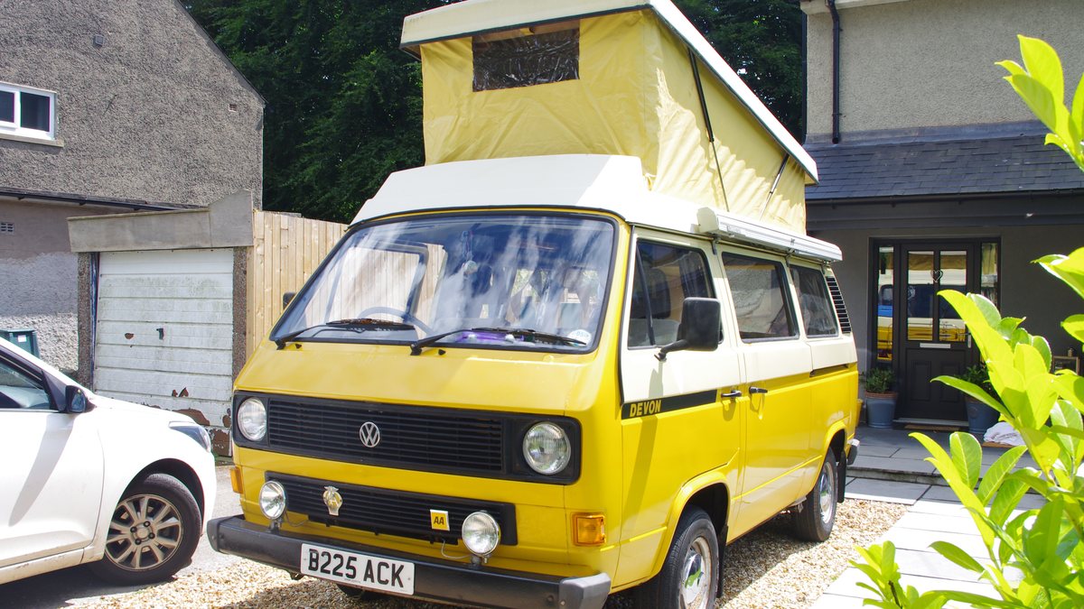 1985 Volkswagen Transporter Yellow Manual, 4 speed Right Hand Drive in ...
