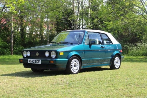 1992 Volkswagen Golf cabriolet Wolfsburg edition
