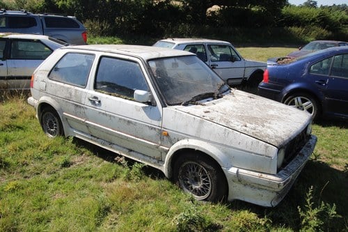 1987 VW Golf MK II 8v GTi Votex 1.8L petrol manual 3-door For Sale by Auction