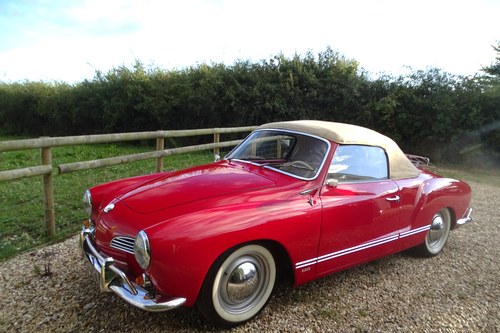 1962 VW Karmann Ghia 1200 Cabriolet Zu verkaufen durch Auktion