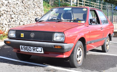 1984 Volkswagen Polo Classic 3 door saloon 1050cc petrol For Sale by Auction