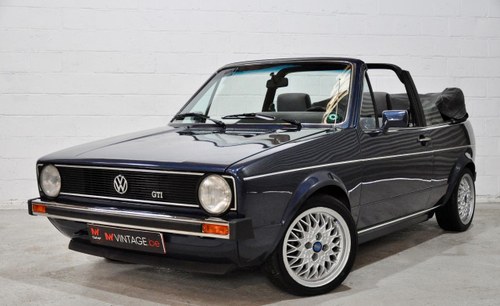 VOLKSWAGEN Golf 1 GTI Cabriolet - 1987 For Sale