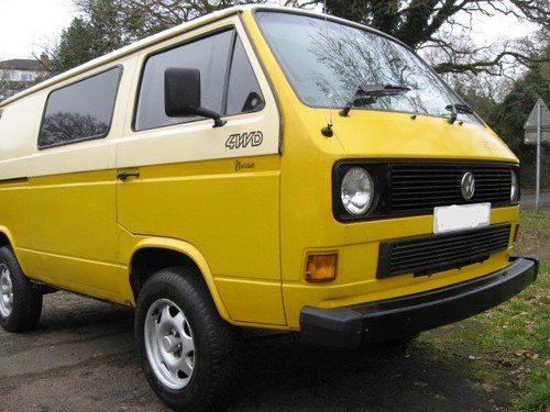 1988 SYNCRO Volkswagen Campervan
