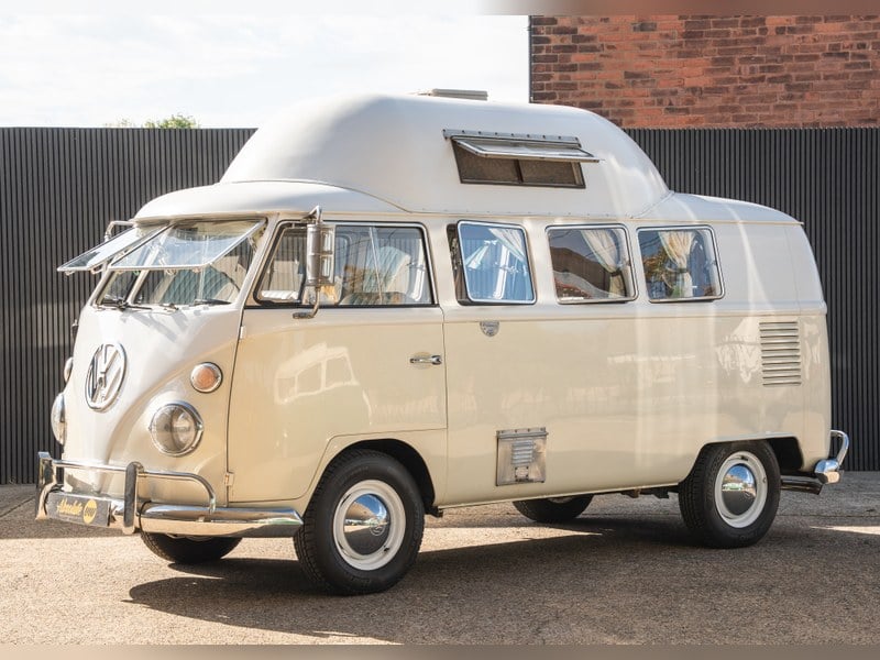 RARE Volkswagen Split Screen Type 2 T1 'Snow Top' Camper Van