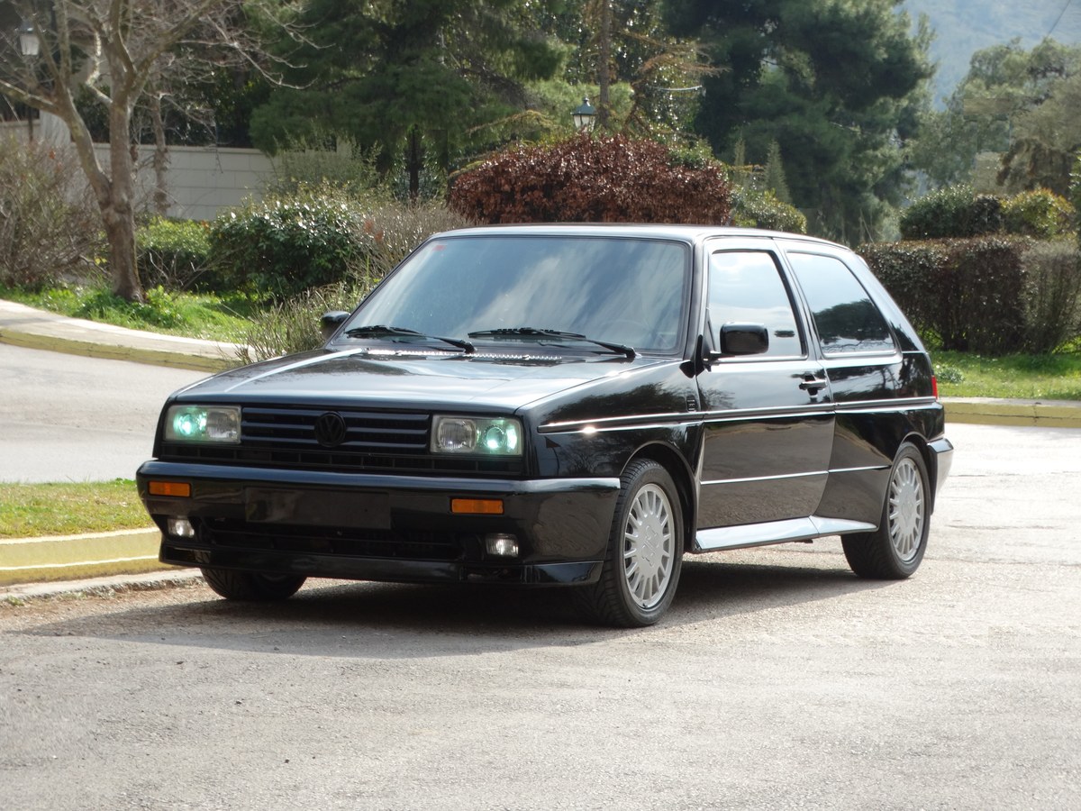 1989 Golf R 1989 Volkswagen Golf Black Manual, 5 speed Left Hand Drive in Greece ...