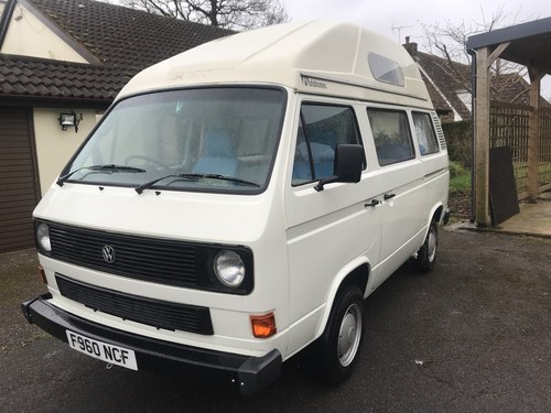 1988 Volkswagen T25 High-Top Camper 1.9 TD Diesel
