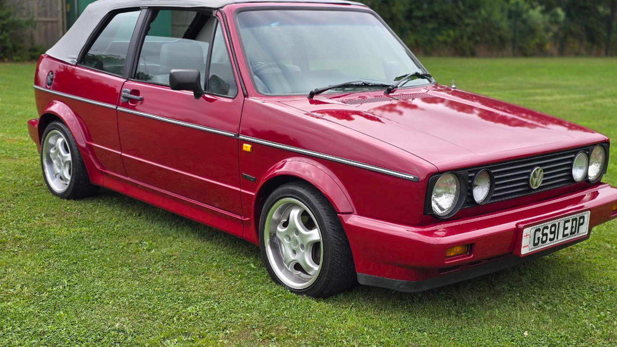 1989 Golf R 1989 Volkswagen Golf Red Manual, 5 speed Right Hand Drive in Ashby-de ...
