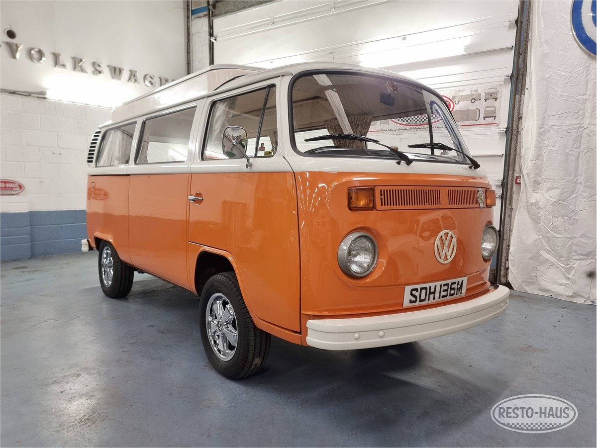 Orange Type2 Vw Rear 1974 Volkswagen Type 2 Orange Manual, 5 speed Right Hand Drive in ...