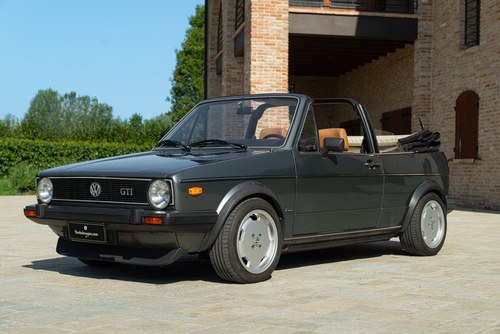 1983 VOLKSWAGEN GOLF MK1 GLI 1800 CABRIOLET Te koop