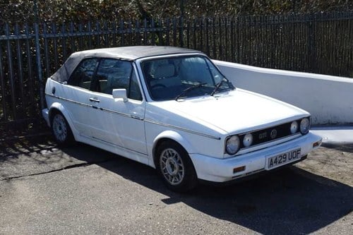1984 Volkswagen Golf GTi Cabriolet For Sale by Auction
