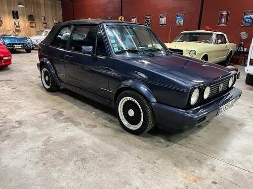 VOLKSWAGEN Golf cabriolet - 1989 À venda