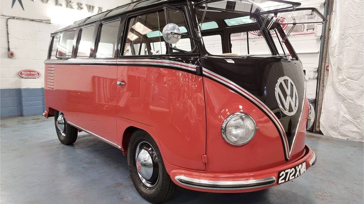 1954 Volkswagen Type Red Manual, speed Right Hand Drive in