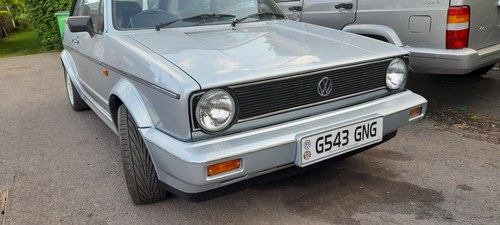 1989 Volkswagen Golf Mark 1 Clipper Convertible 5speed 1.8