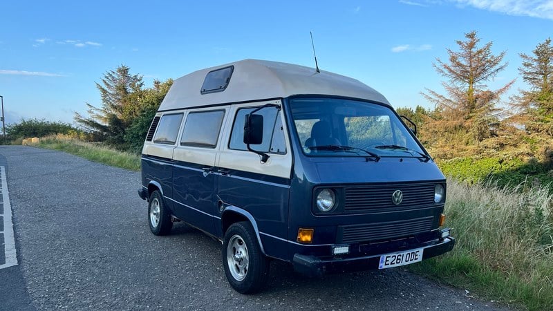 1988 Volkswagen Transporter Blue Manual, speed Left Hand Drive