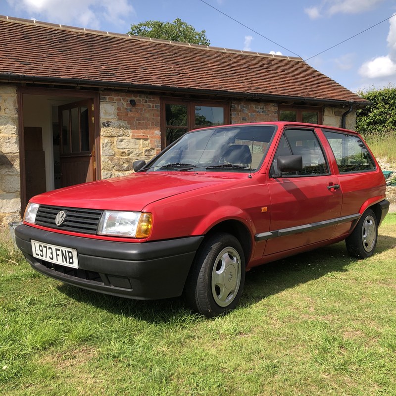 1993 Volkswagen Polo Rouge Manuel, vitesses Conduite à droite in