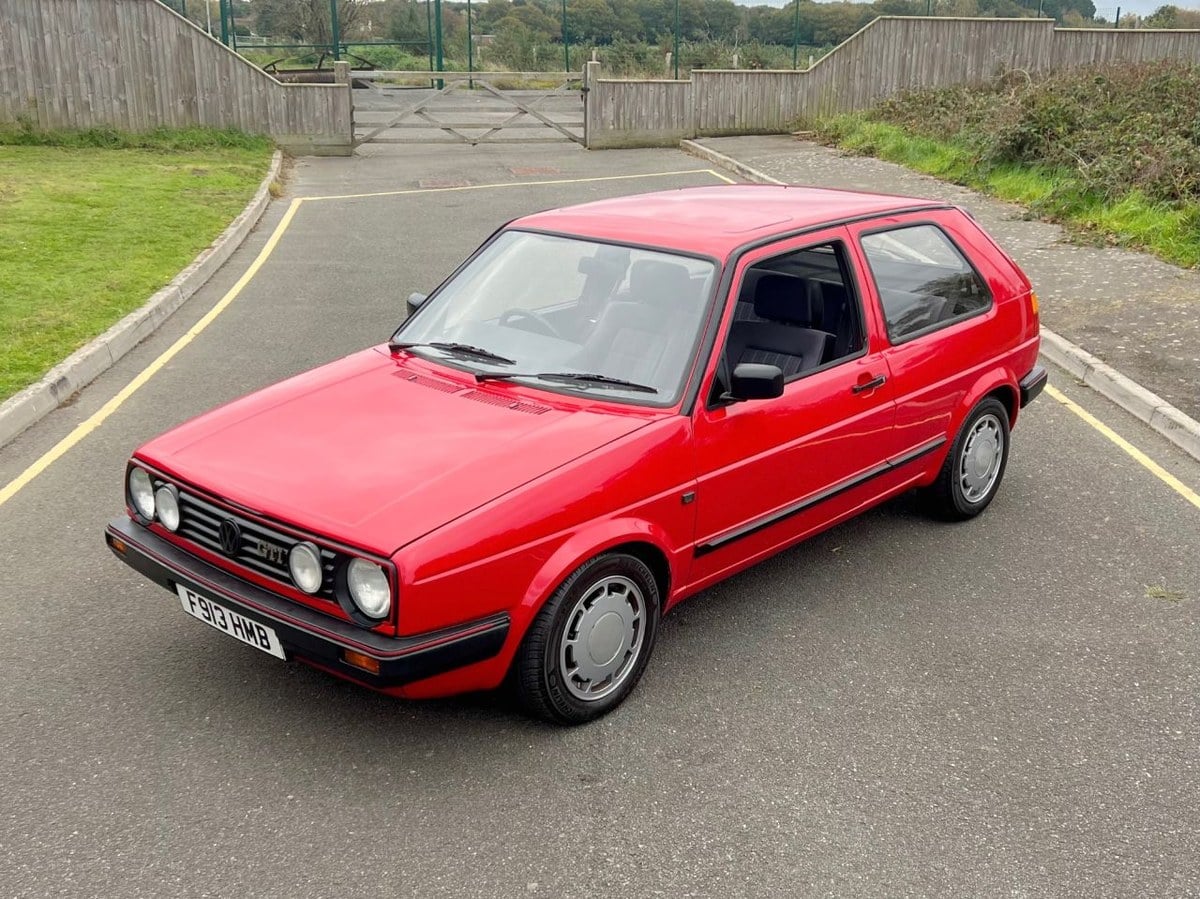 1989 Golf R 1989 Volkswagen Golf Red Automatic, 5 speed Right Hand Drive in United ...
