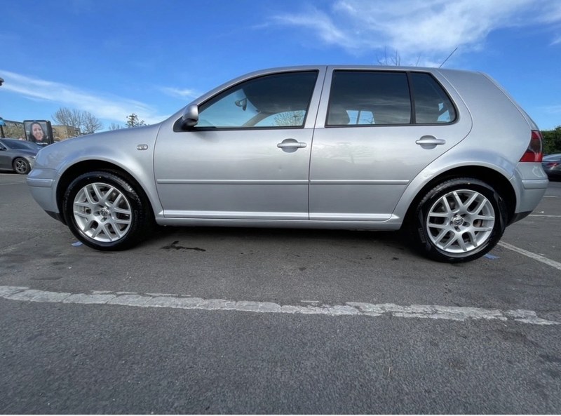 2003 Volkswagen Golf Silver Manual, speed Right Hand Drive in