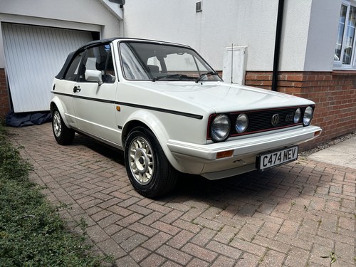 1986 Volkswagen Golf Mark 1 GTI CC Christmas Cabrio