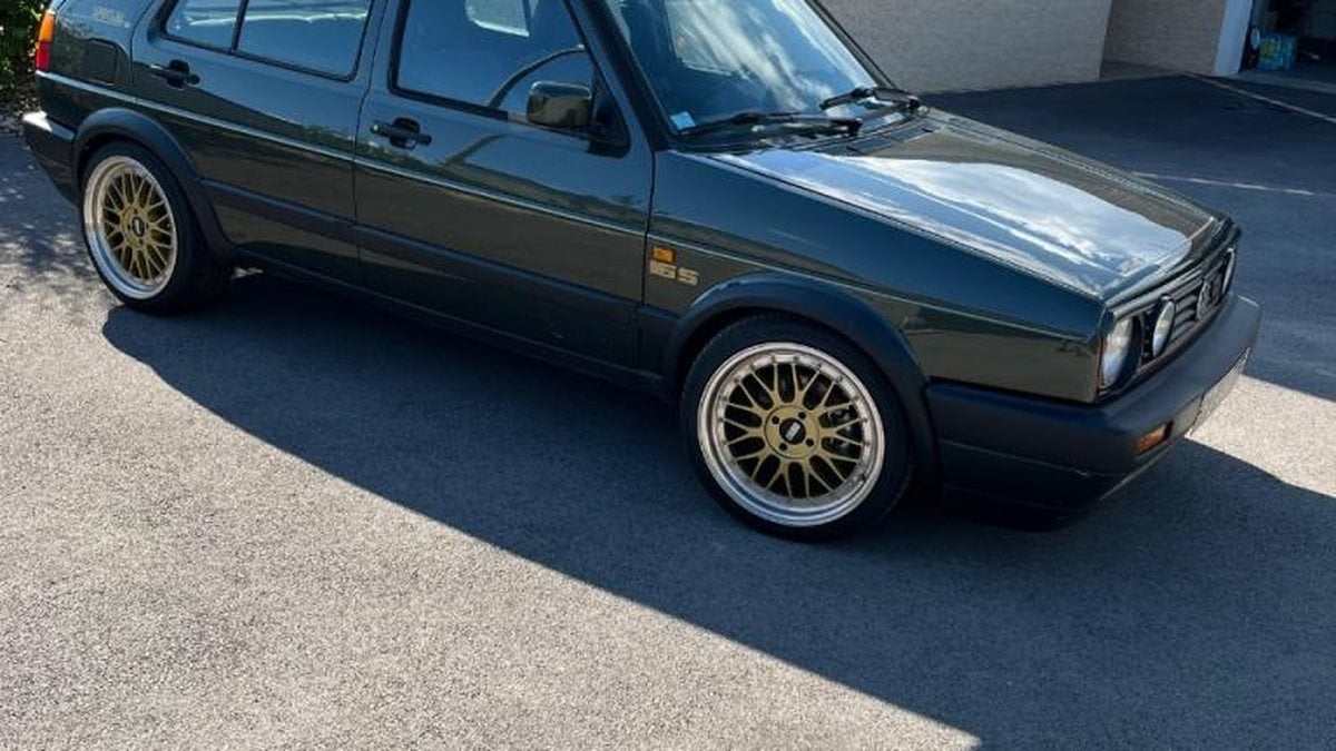 1989 Golf R 1989 Volkswagen Golf Dark green Manual, 5 speed Left Hand Drive in ...
