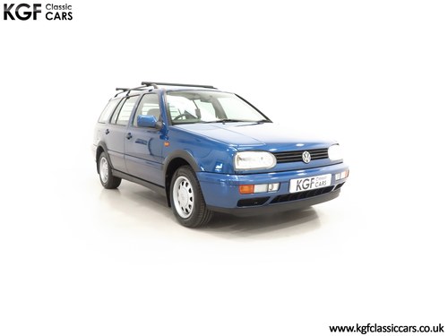 1996 Volkswagen Golf Estate 2.0 GL with Just 17,660 Miles SOLD