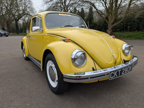 1972 Volkswagen Beetle Square Window 1300