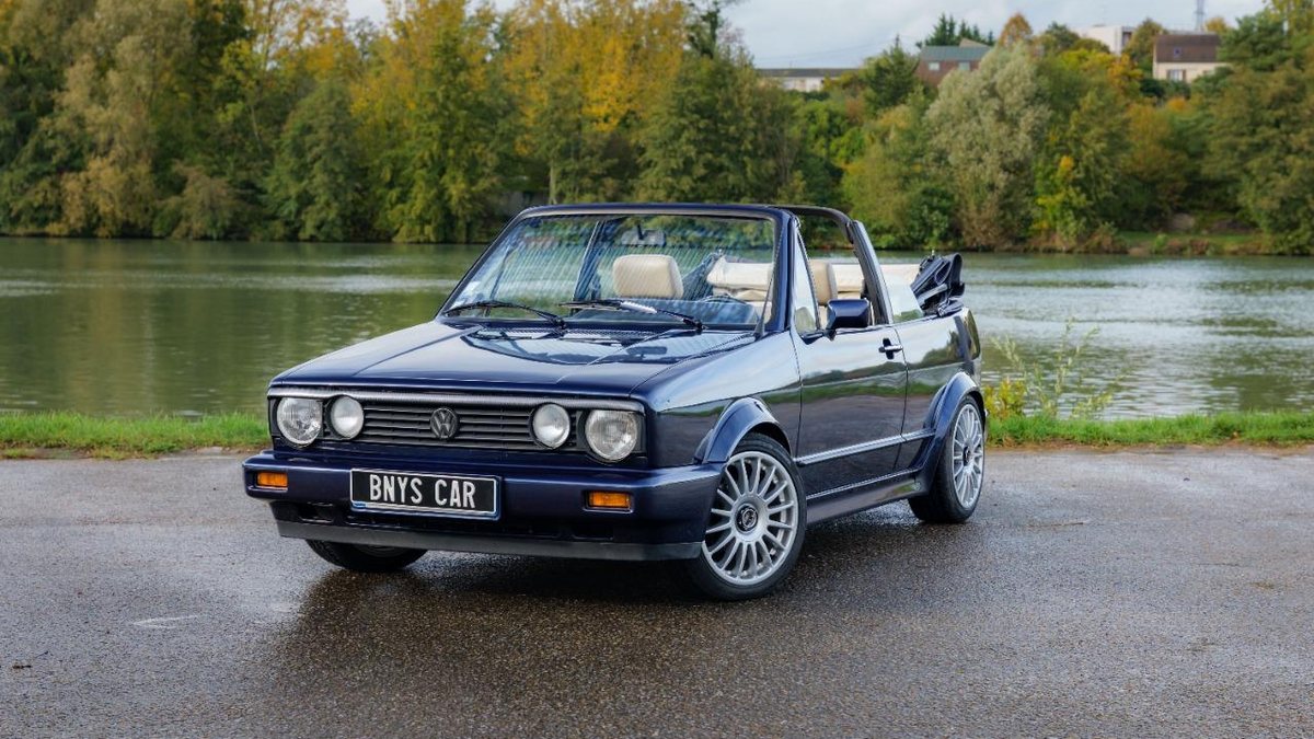 1989 Golf R 1989 Volkswagen Golf Blue Manual, 5 speed Left Hand Drive in Champagne ...