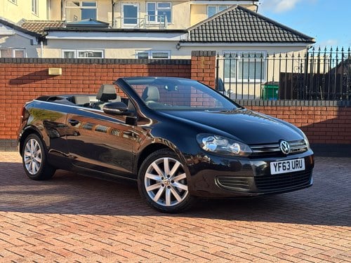 2013 VW GOLF 1.6 TDI SE CONVERTIBLE, LOW MILES, STUNNING