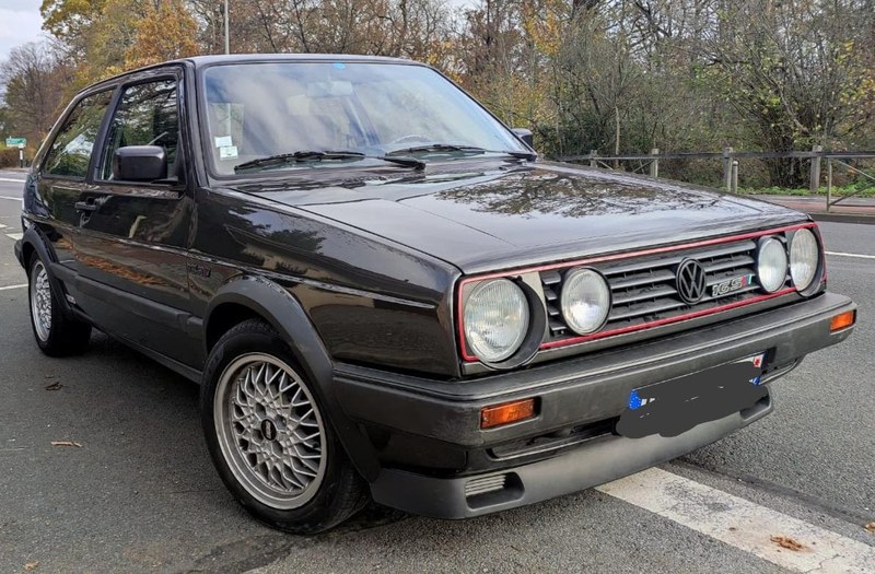 1989 Golf R 1989 Volkswagen Golf Black Manual, 5 speed Left Hand Drive in Boulogne ...