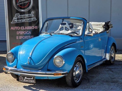 1974 VW MAGGIOLONE CABRIO KARMANN 1303 15AB11 1.3 VERKAUFT