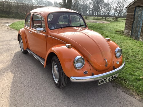 Beetle 1200 as left the factory