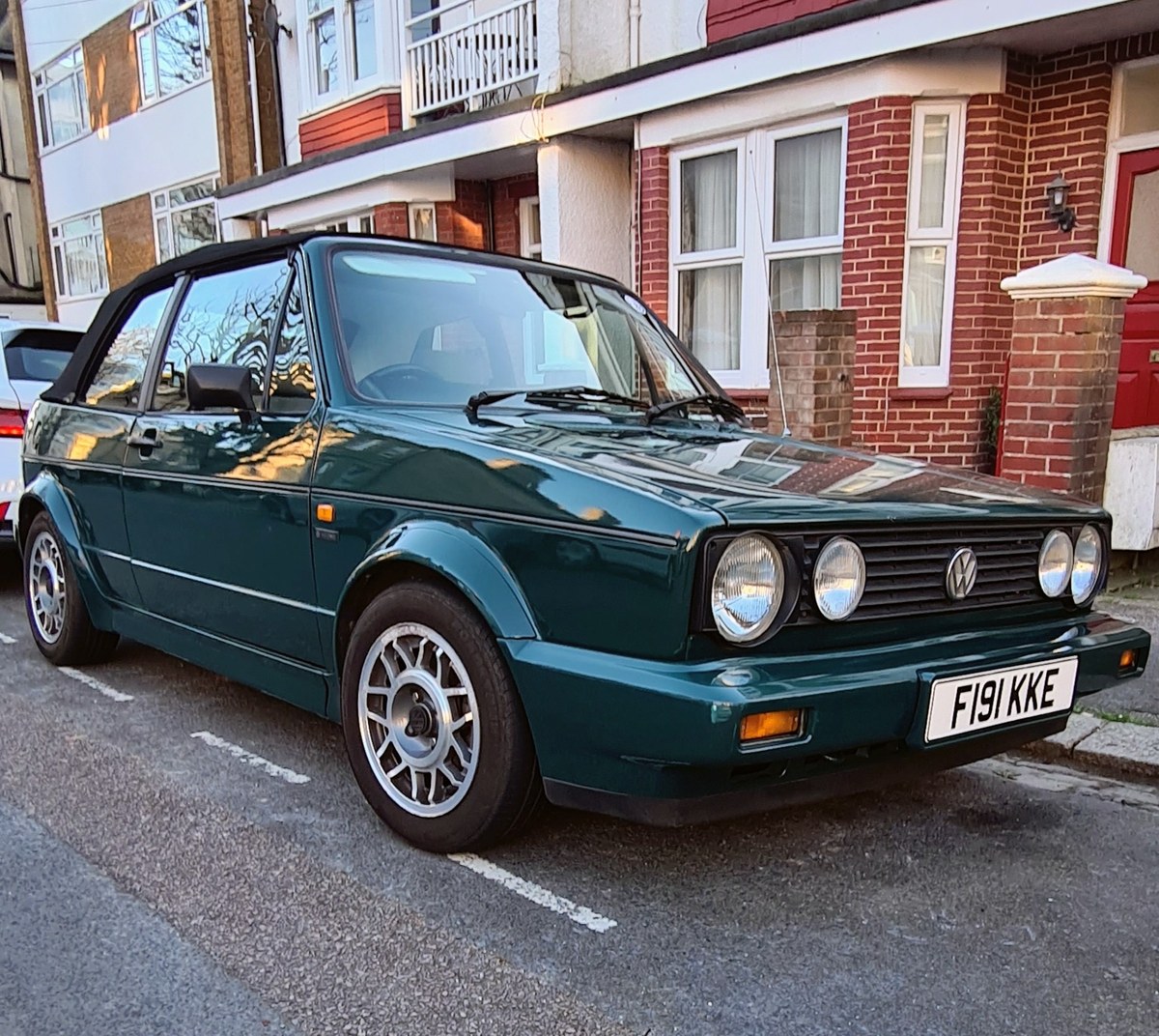 1989 Golf R 1989 Volkswagen Golf Green Manual, 5 speed Right Hand Drive in Hove ...
