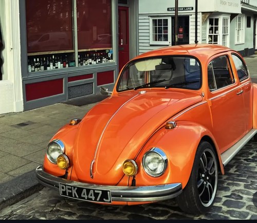 1971 Volkswagen Beetle Square Window 1600