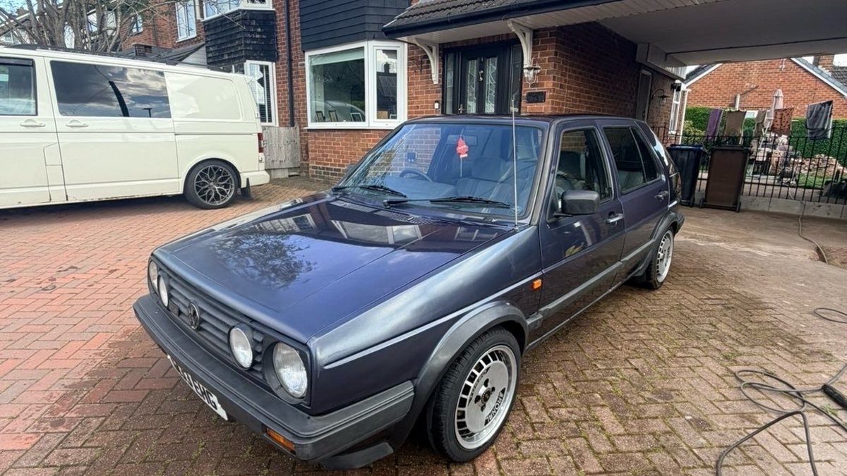 1989 Golf R 1989 Volkswagen Golf Blue Manual, 5 speed Right Hand Drive in Stoke-On ...