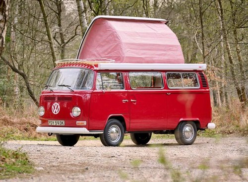 1972 Volkswagen 1600cc Type 2 Bay Window Camper T2 VW