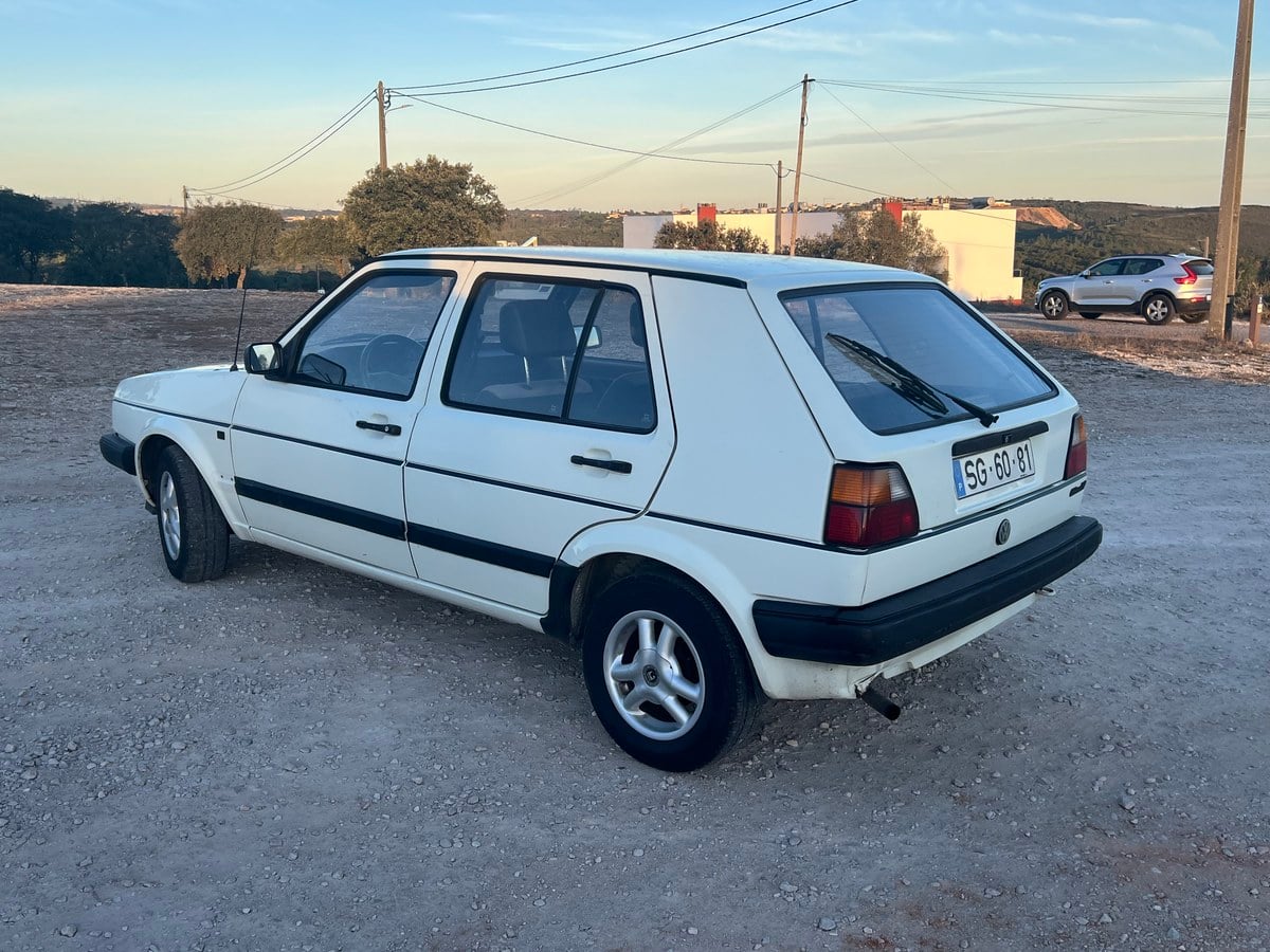 1989 Golf R 1989 Volkswagen Golf White Manual, 4 speed Left Hand Drive in Fátima ...