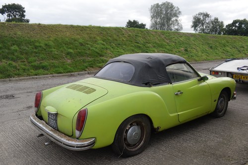 1972 VW KARMANN GHIA CONV. - GARAGE FIND, STORED 11 YEARS VENDIDO