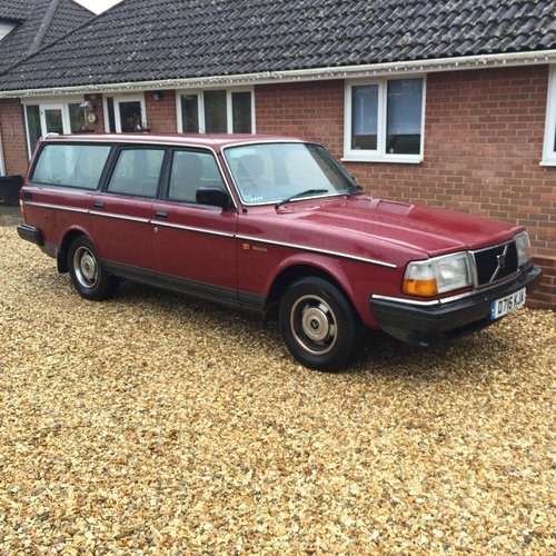 1986 Totally original and Unmolested Volvo 240GL Estate Low Miles SOLD